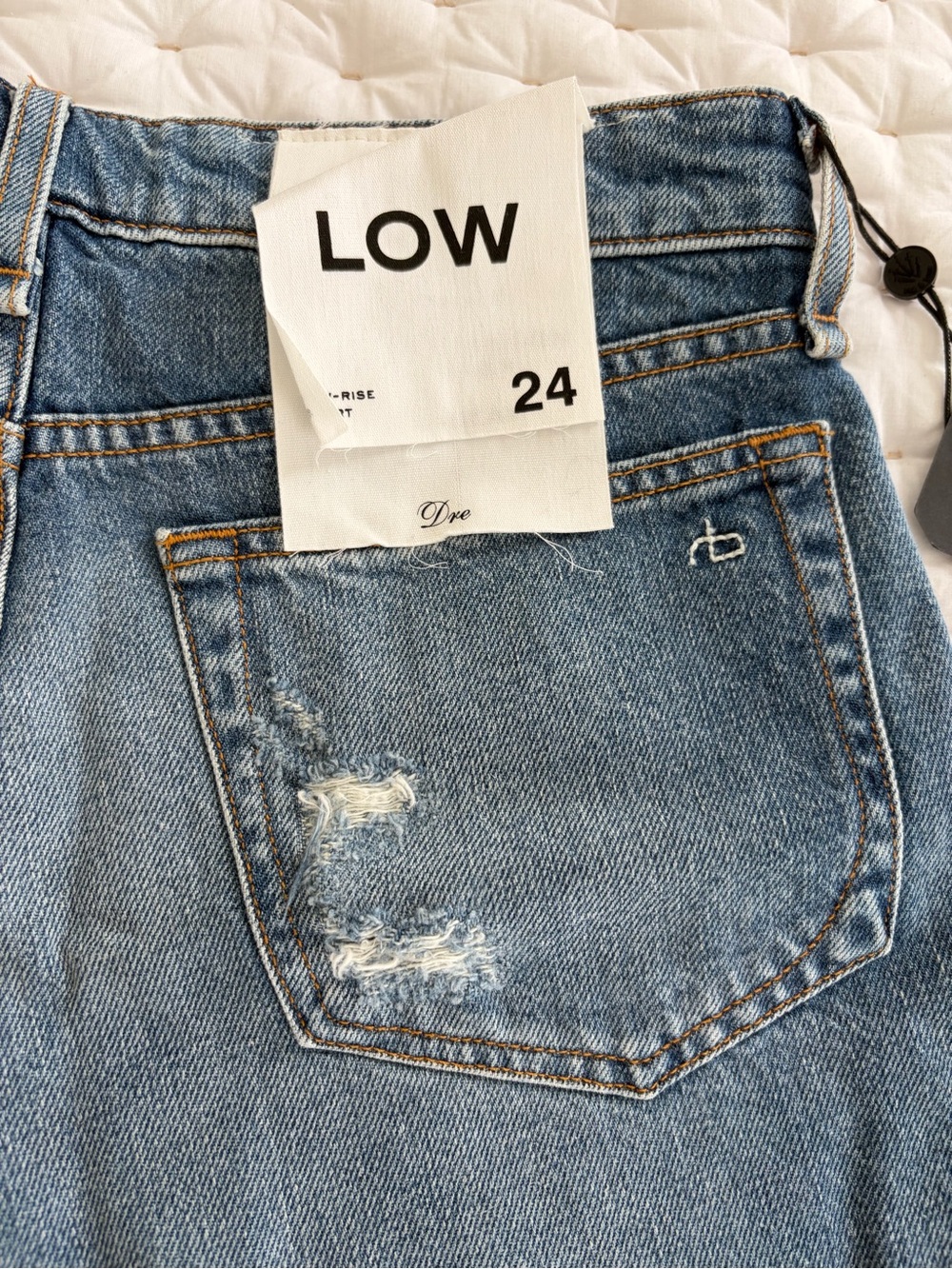 Rag and Bone Dre denim jean shorts Norwalk size 24 - Picture 9 of 15